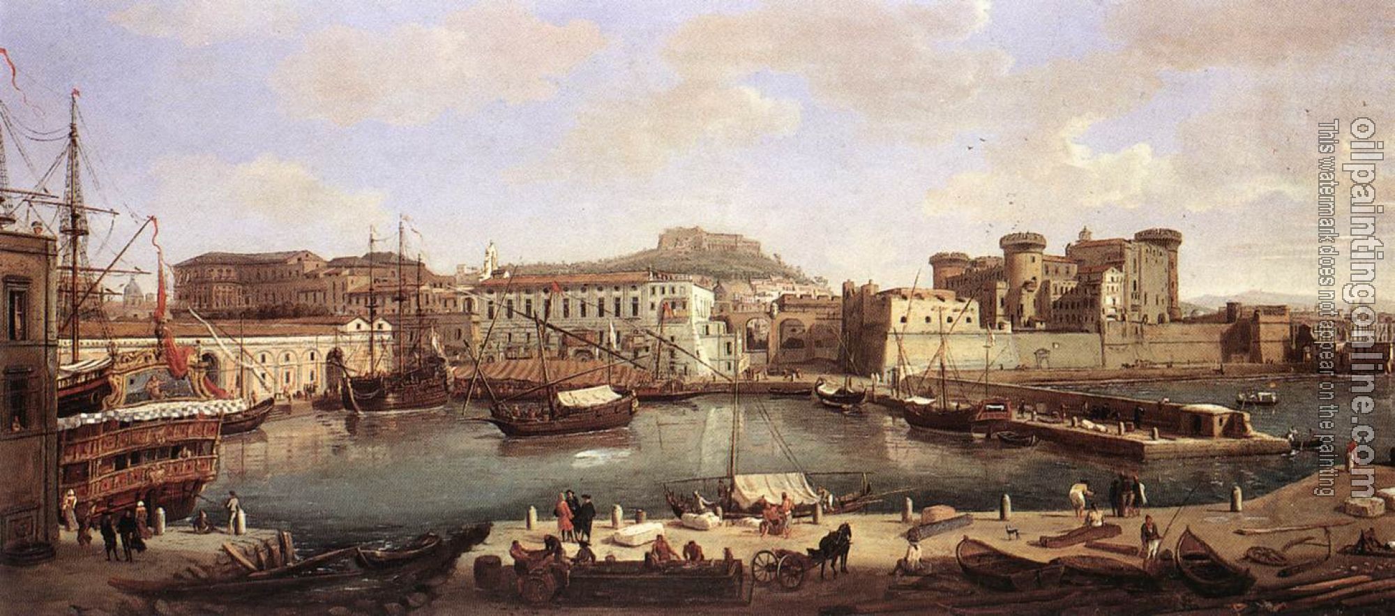 Wittel, Caspar Andriaans van - View of Naples